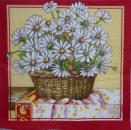 210 Daisies - 3-ply (blue)